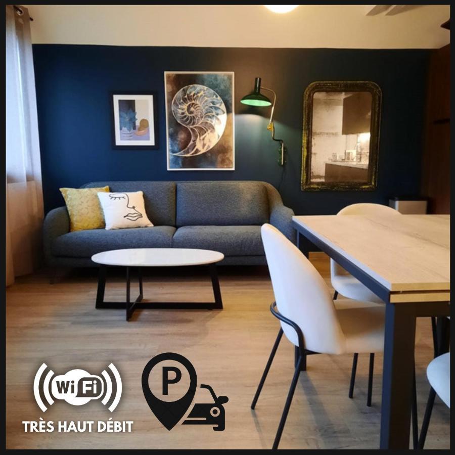 Le Blue Moon - 50M Centre Historique - Parking Privatif Apartment Сарла-ла-Канеда Екстериор снимка